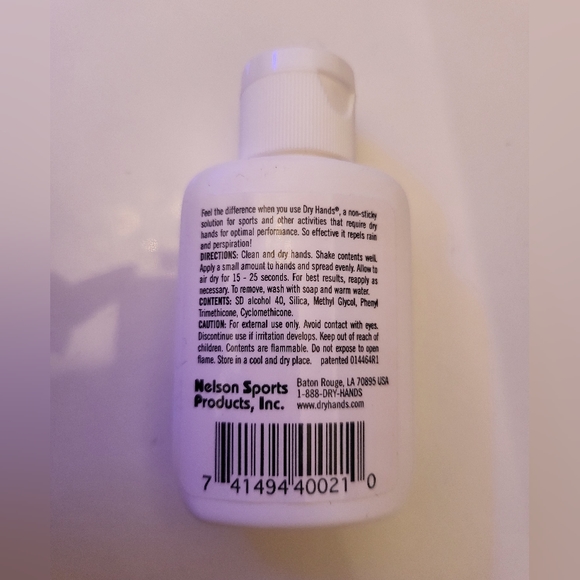 DRY HANDS 1 oz Gym Sport Grip Powder Pole Dance Baseball Golf Tennis WEIGHTS - Picture 2 of 2